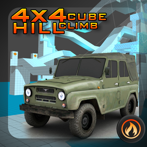 4x4 Cubes Hill Climb Racing
