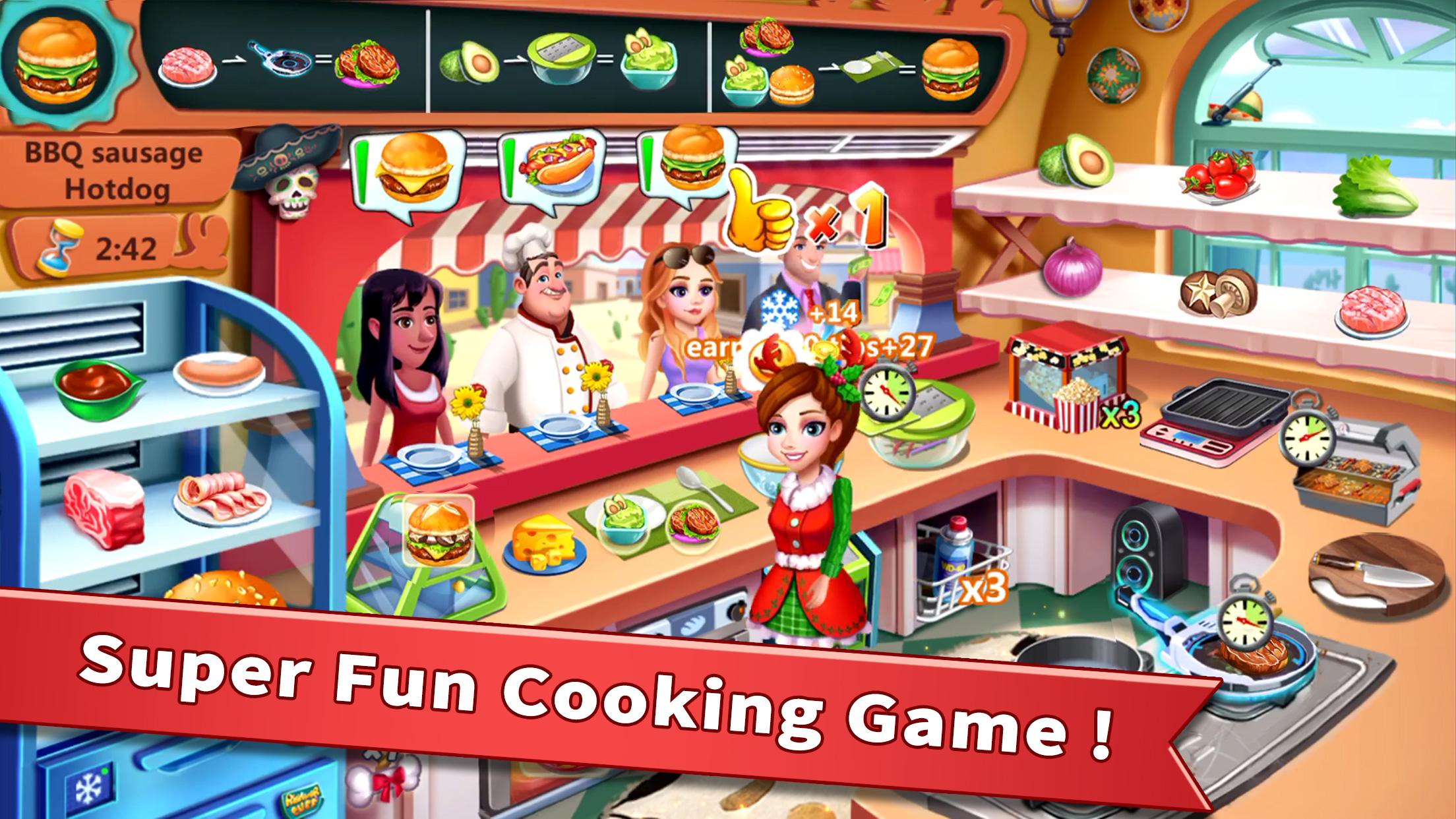 Скачать Rising Super Chef - Cook Fast на ПК | Официальный представитель  GameLoop