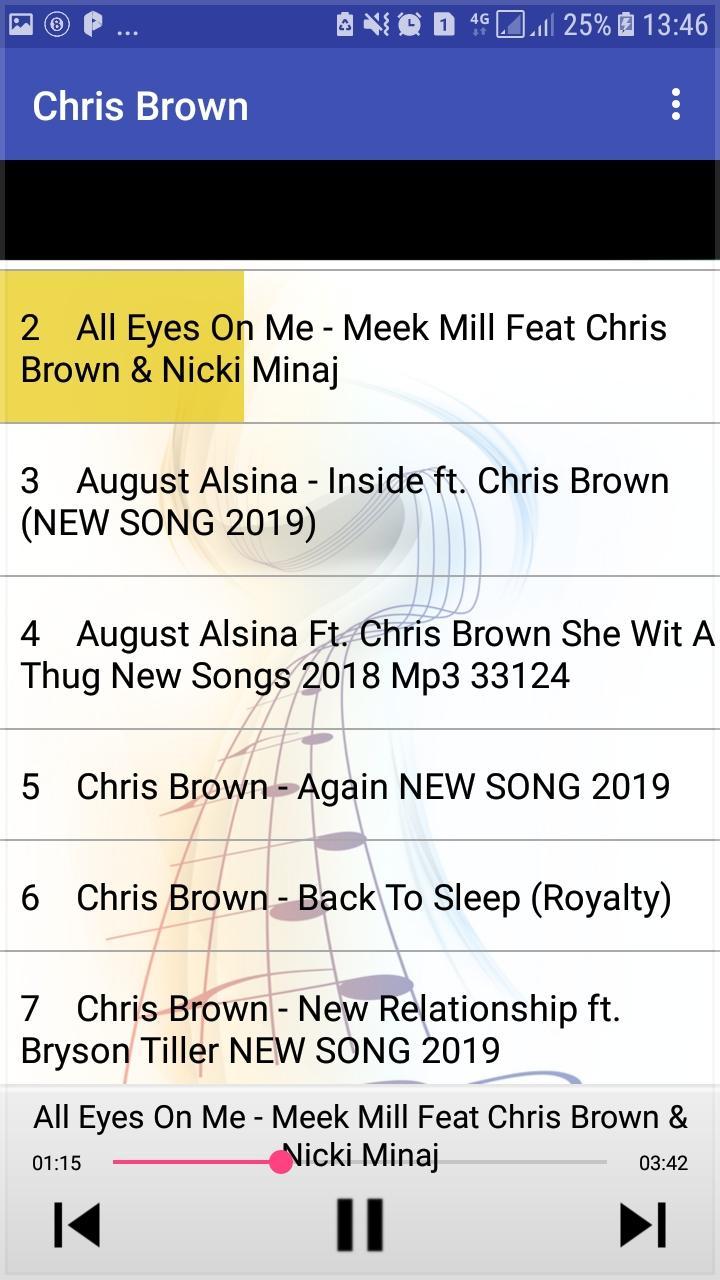 Download chris brown mp3 songs android on PC