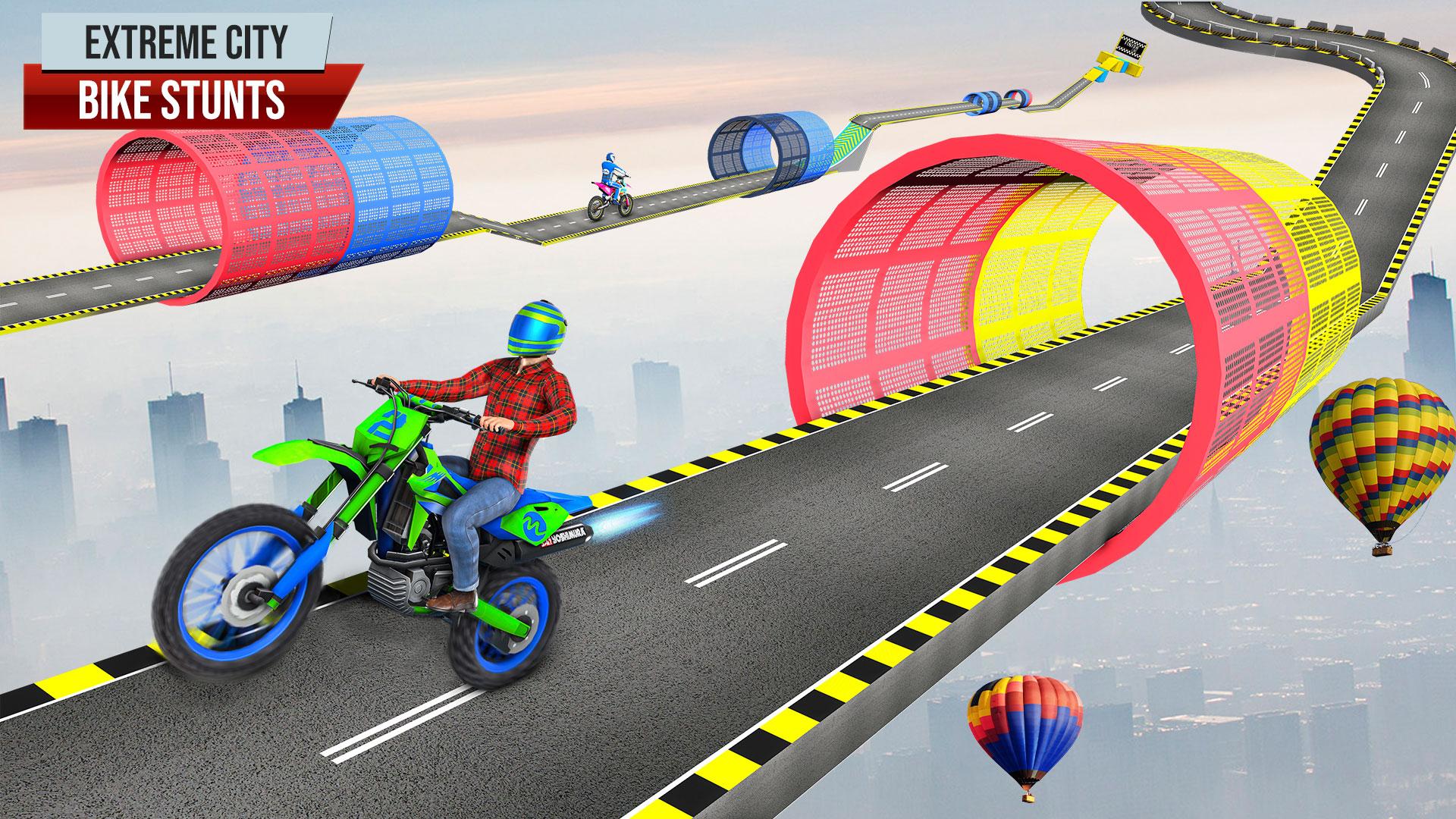 Скачать Bike Racing Stunt Bike Games на ПК | Официальный представитель  GameLoop