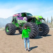 carro de corrida monster truck