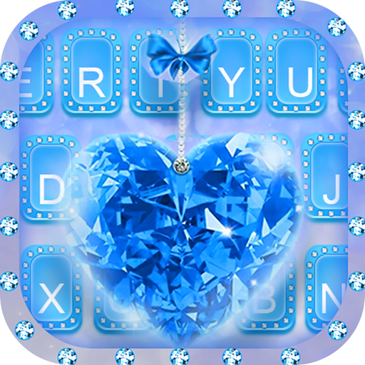 Blue Diamond Klavye Teması