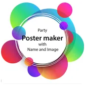 Party Poster Maker With Name And Image