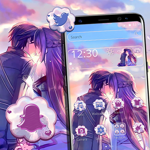 Anime Sunny Love Couple Theme