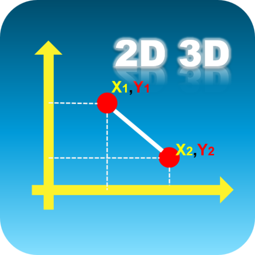 Distance Points 2D 3D Calculat