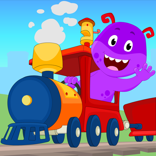 My Chomping Monster Town - Toy Train Game for Kids