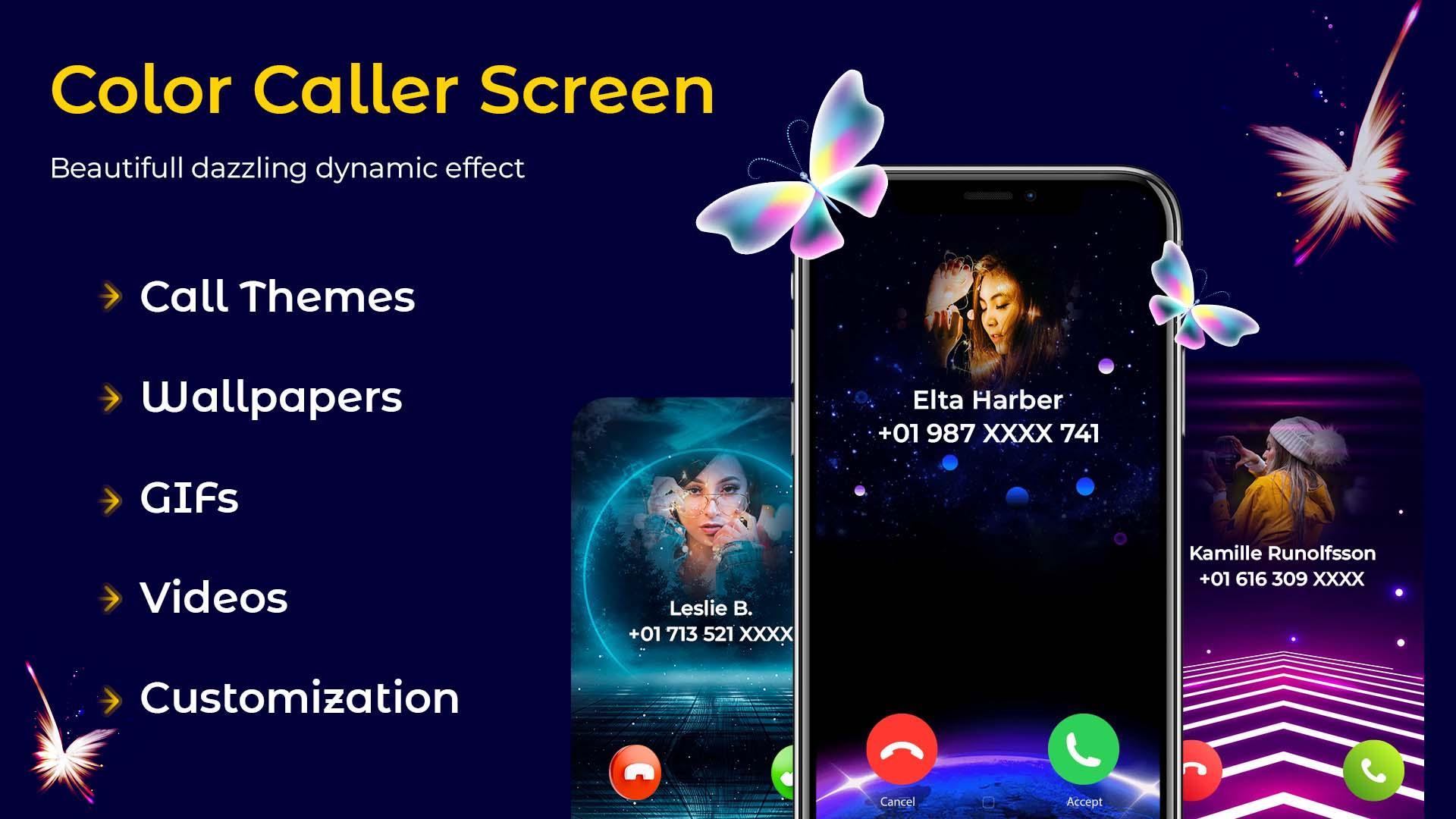 Скачать Call Theme & Color Call Screen на ПК | Официальный представитель  GameLoop