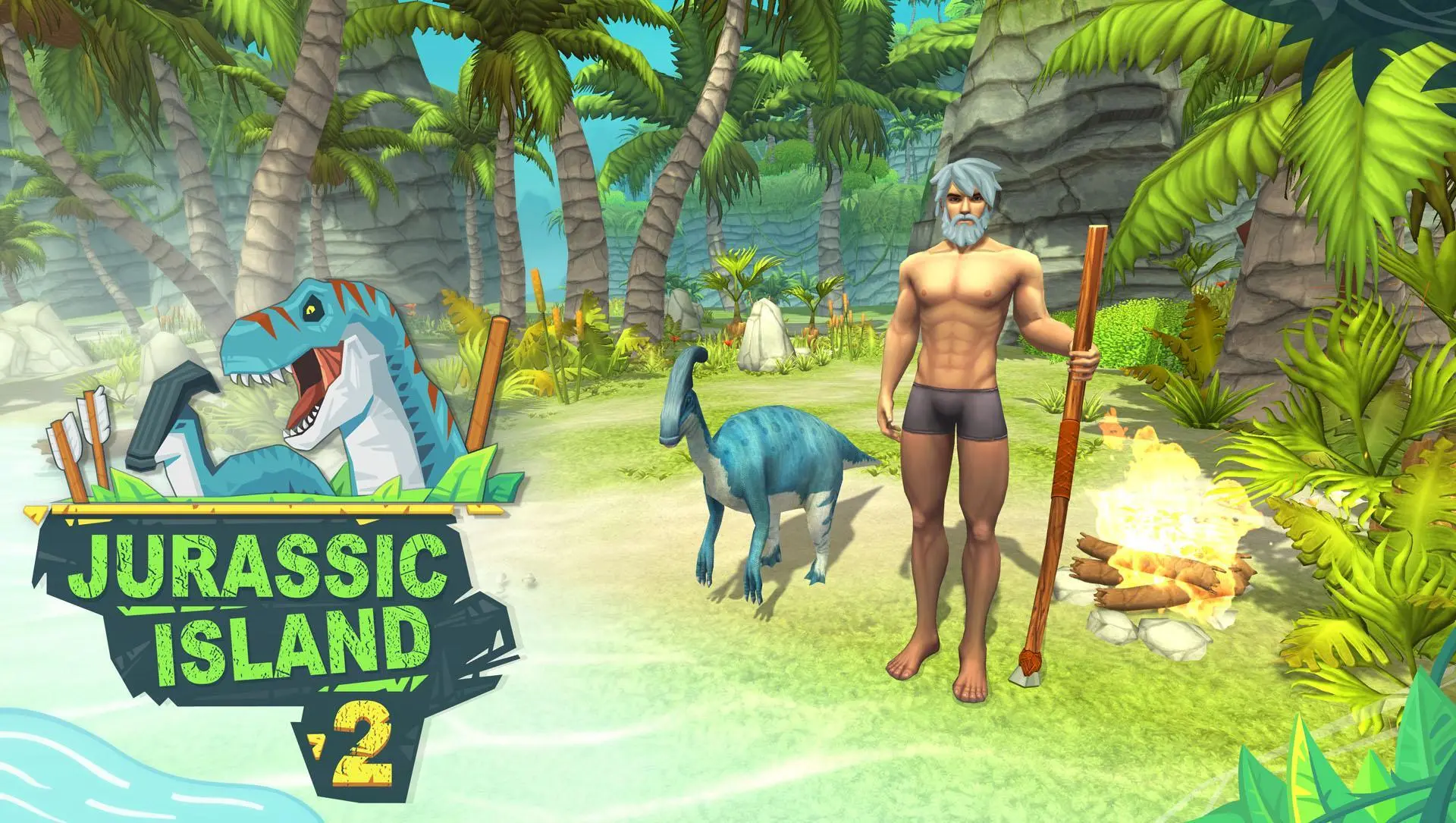 Download Jurassic Island 2: Lost Ark Su android on PC