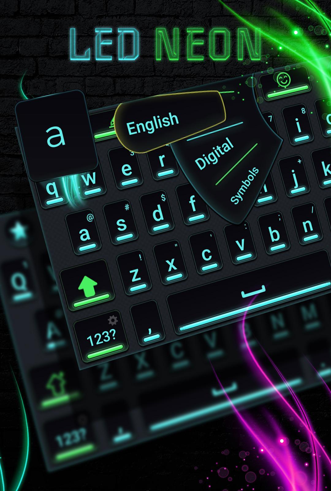 Download RGB Neon Keyboard android on PC