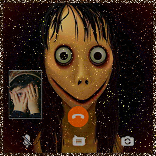 Momo horror fake call video si