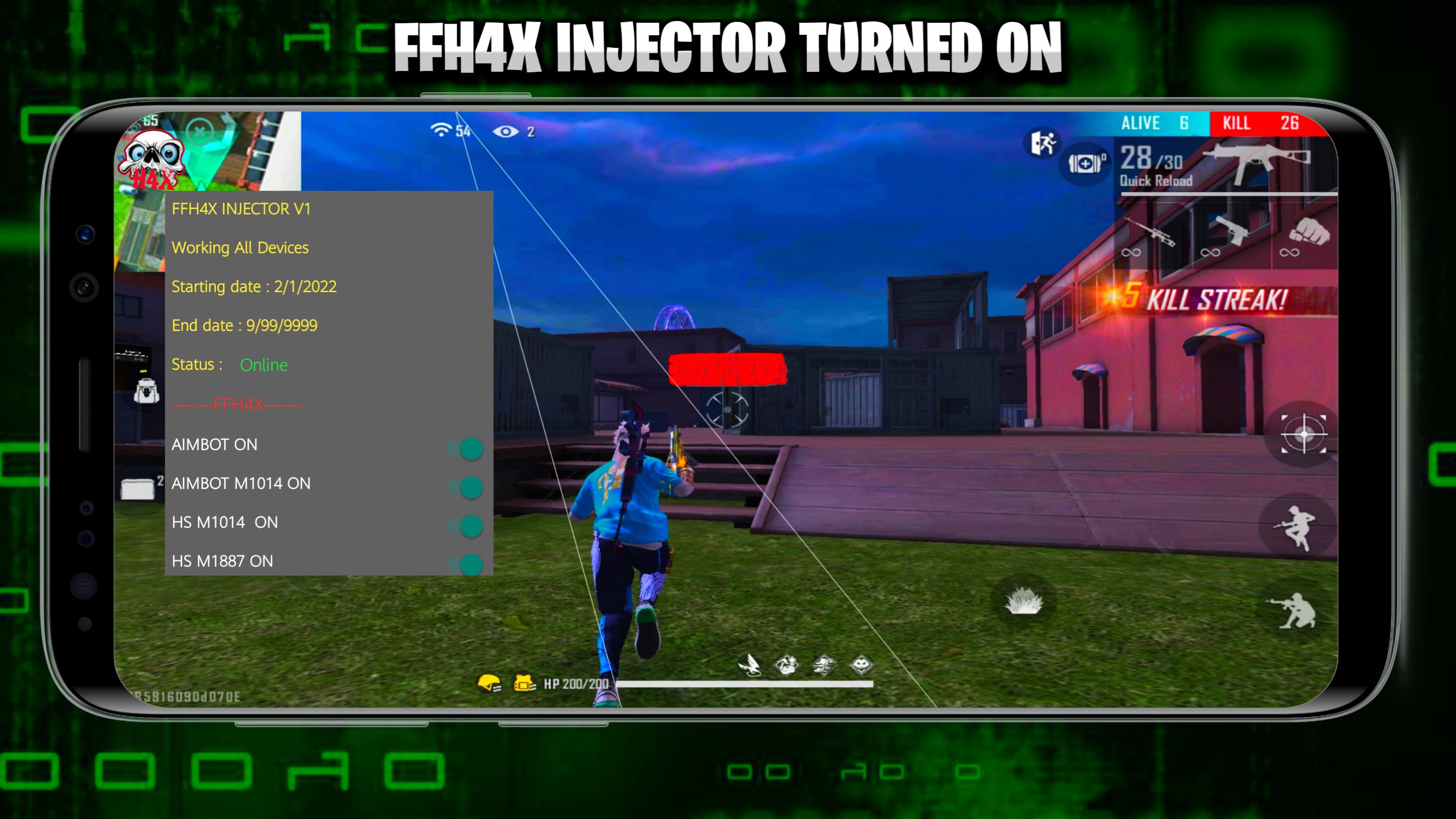 Скачать ffh4x injector на ПК | Официальный представитель GameLoop