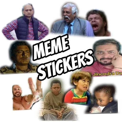 gaali meme Stickers - WASticke