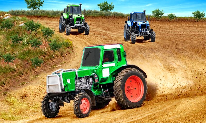 Download Tractor racing game:Tractor 3D android on PC