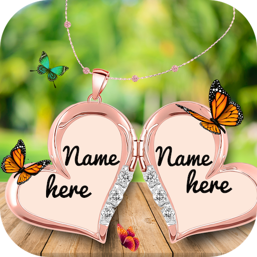 Write Name On Locket