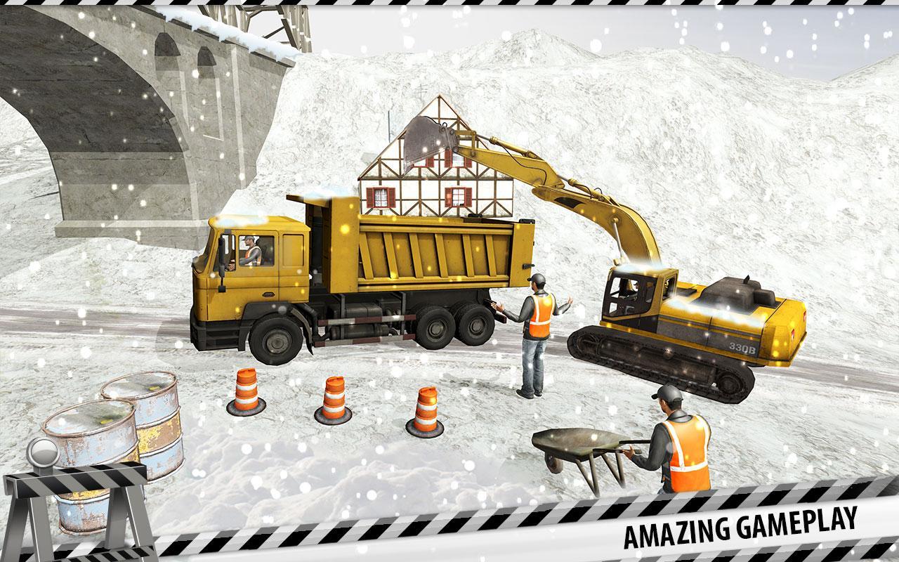 Download Snow Plow Truck Driver Simulator: Snow Blower Game android on PC