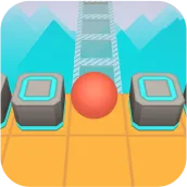 Scrolling Ball in Sky: casual rolling game