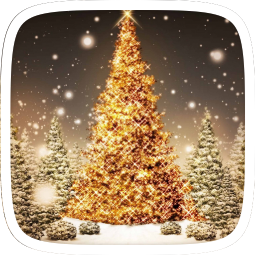 Gold Christmas Tree Theme