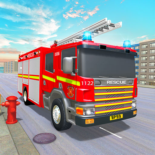 911 Fire Rescue Truck 3D Sim