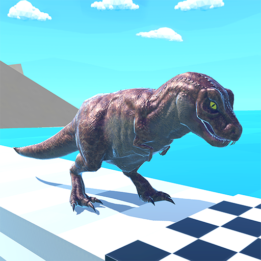 Lari Dino 3D - Gesa Bertembung