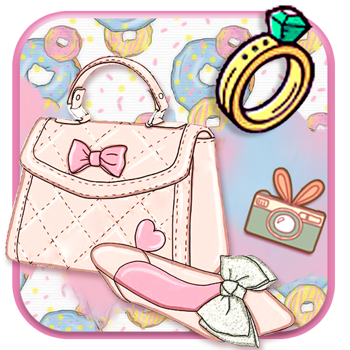 Pinky Fashion Girl3D иконки те