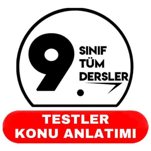 9.Sınıf Tüm Dersler Test Çöz