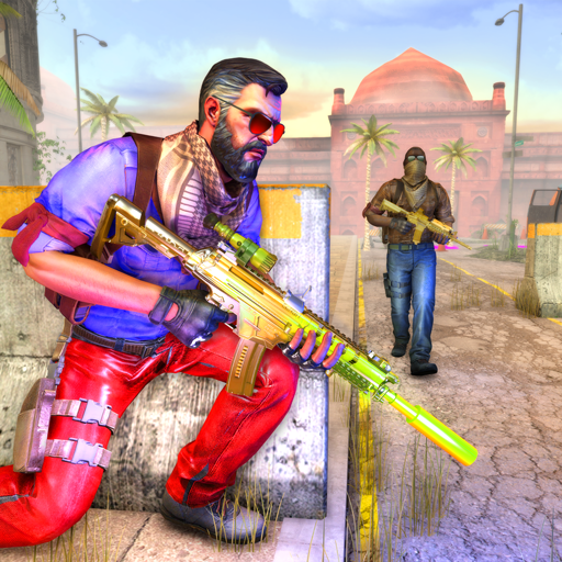 FPS Counter Firing Attack - City Counter War Games