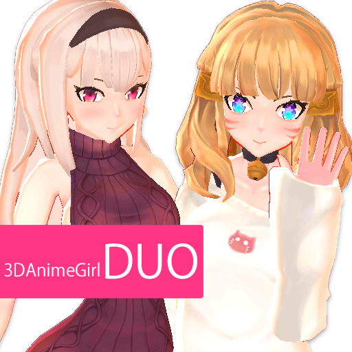 3DAnimeGirl DUO Yuna&Fam VenusPortrait for English