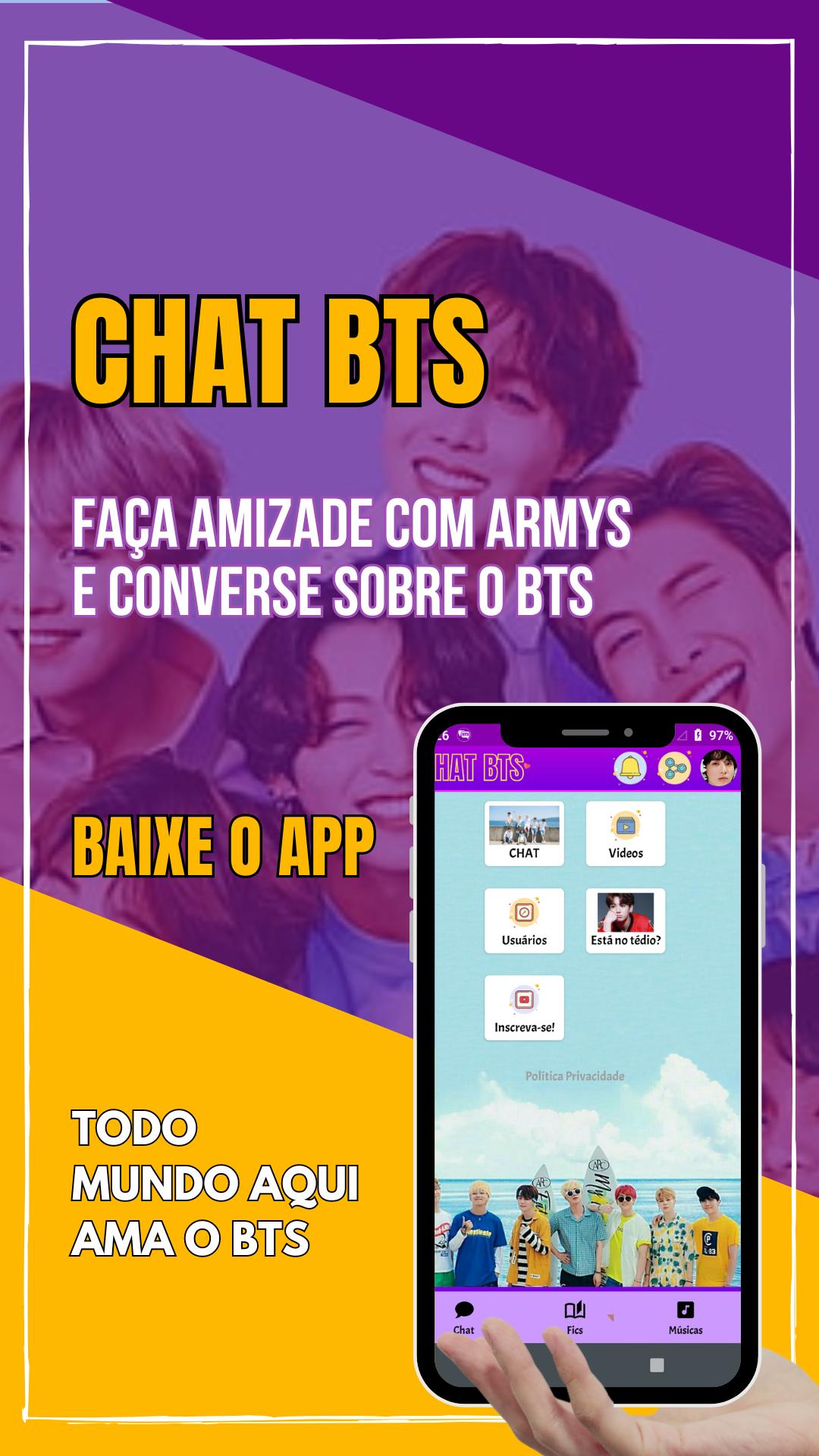 Скачать Chat BTS - bate-papo para ARMY на ПК | Официальный представитель  GameLoop