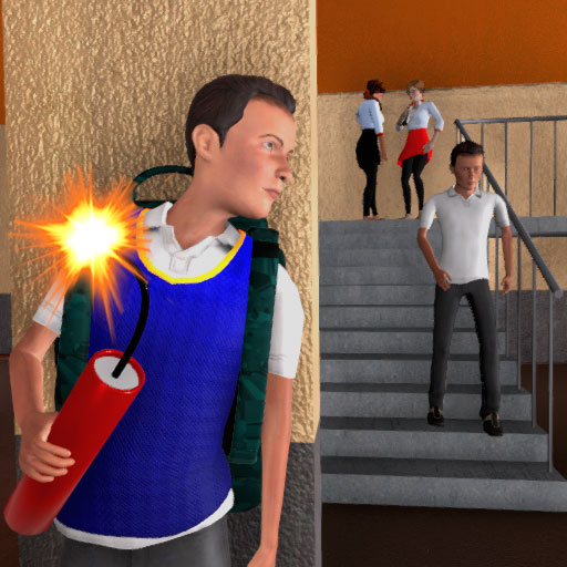 悪い みんな で 学校 悪い 男の子 3D  ゲーム