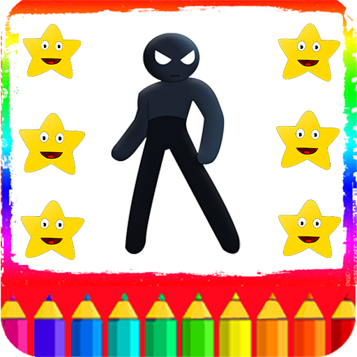 Stickman Coloring Book