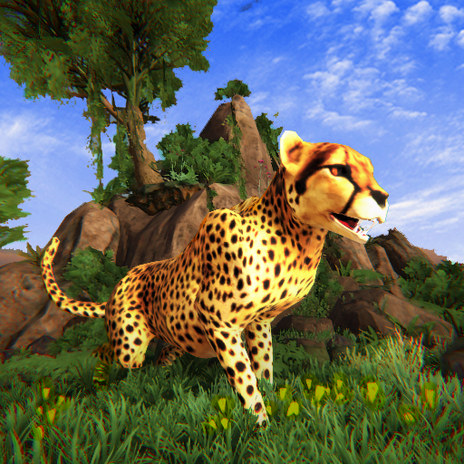 Wild Cheetah Simulator Game 3d