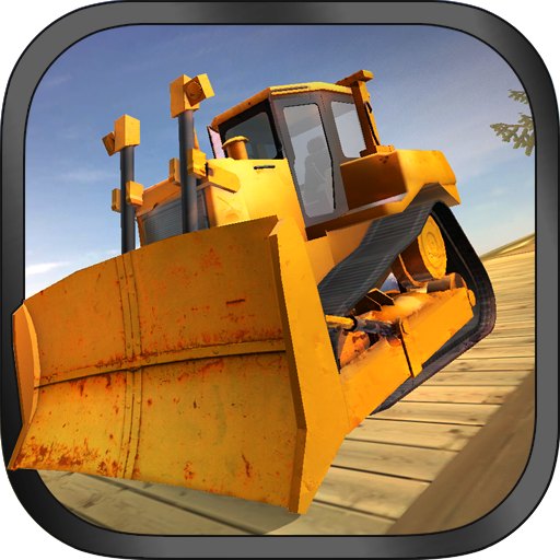 Bulldozer Drive 3D Hill Mania