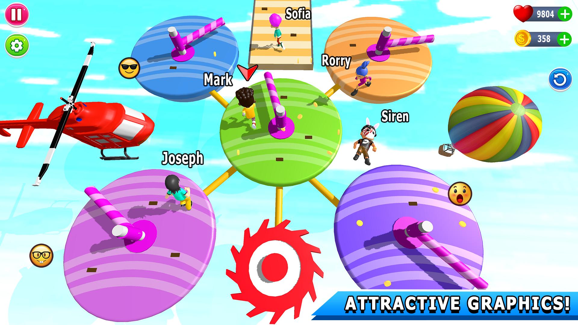 Download Stumble Fall .io Guys Knockout android on PC