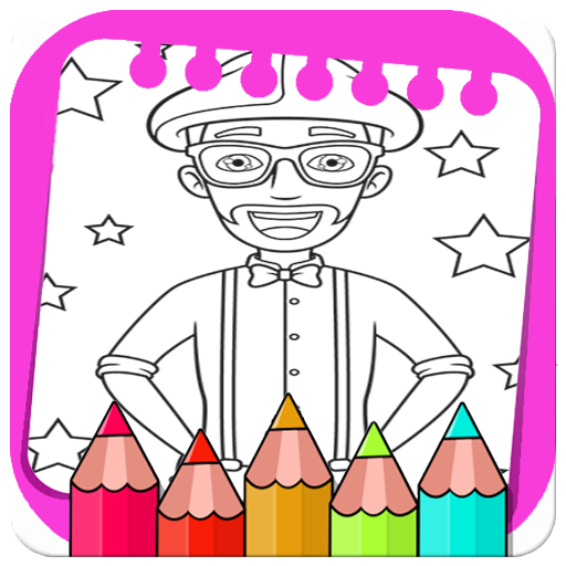 Blippi Coloring Book