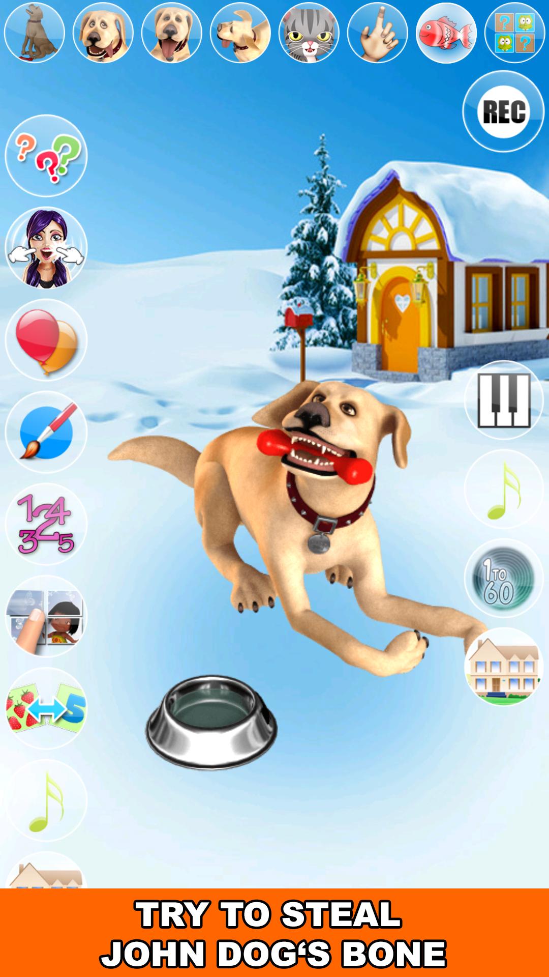 Скачать Talking John Dog Frozen City на ПК | Официальный представитель  GameLoop