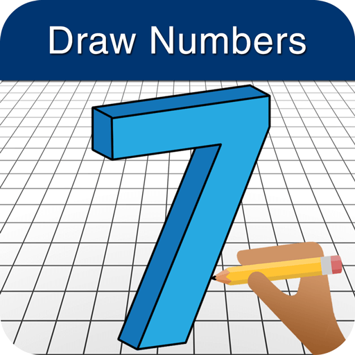 How to Draw 3D Numbers
