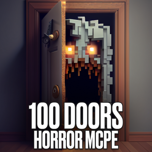 Мод 100 дверей для хоррор MCPE