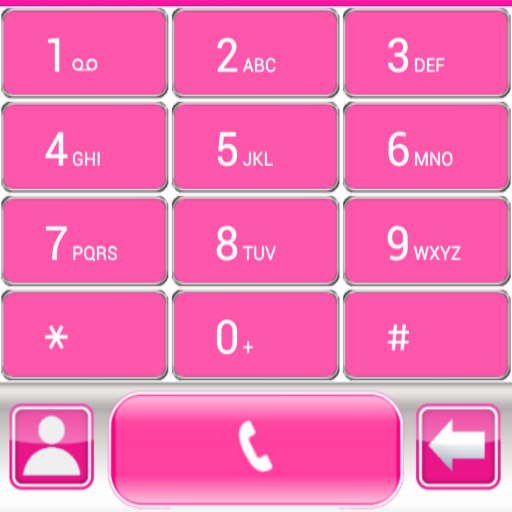 THEME PINK GLASS FOR EXDIALER