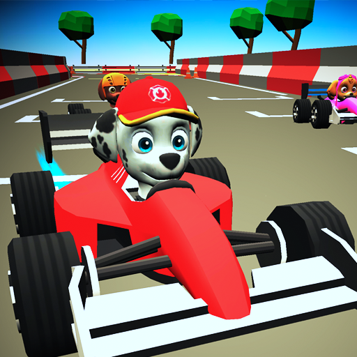 F1 Mighty Paw Pups Racing Patrol 3D