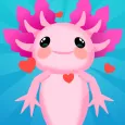 Axolotl Virtual Pet jogo fofo