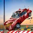 Hız tümsek araba kazasında 3d