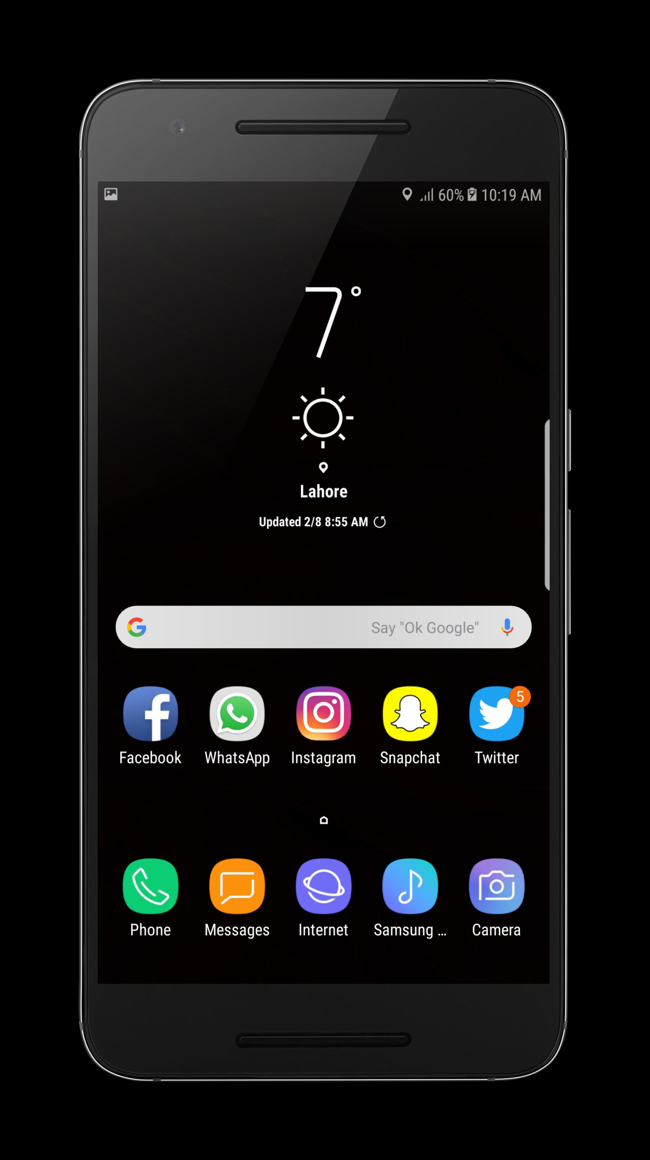 Download Pitch Black Wallpaper android on PC