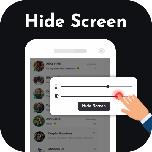 Hide Screen App : Screen Priva