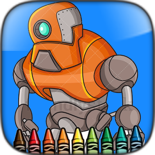 Colorbook Robot Coloring Pages