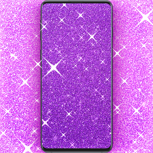 Real Glitter Effect Wallpaper