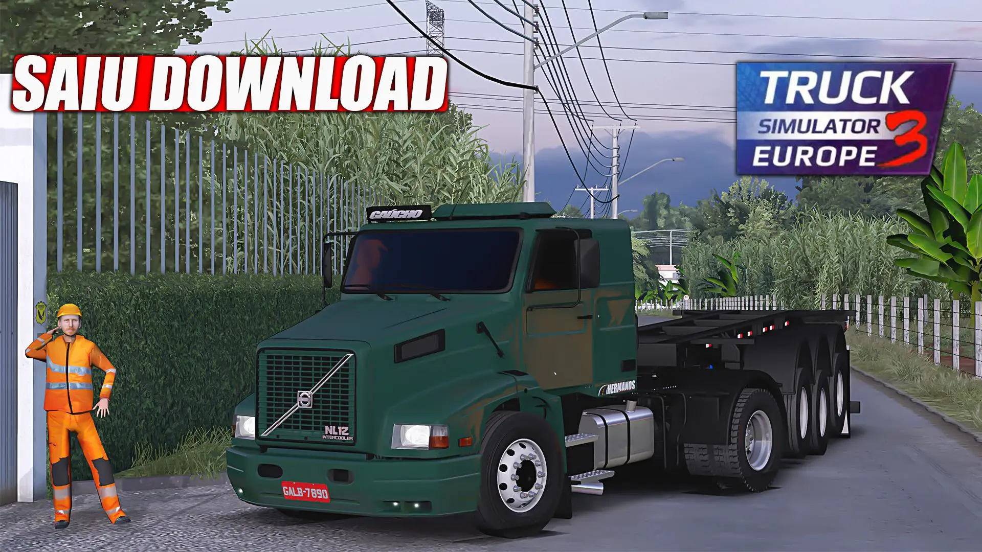 Atualização, Truck Simulator Europe 3