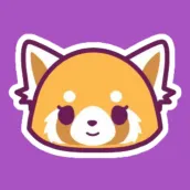 Aggretsuko stickers