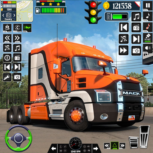 Real Euro Truck Driving Games