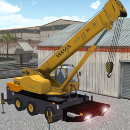 Truck Crane dan Simulasi Dozer