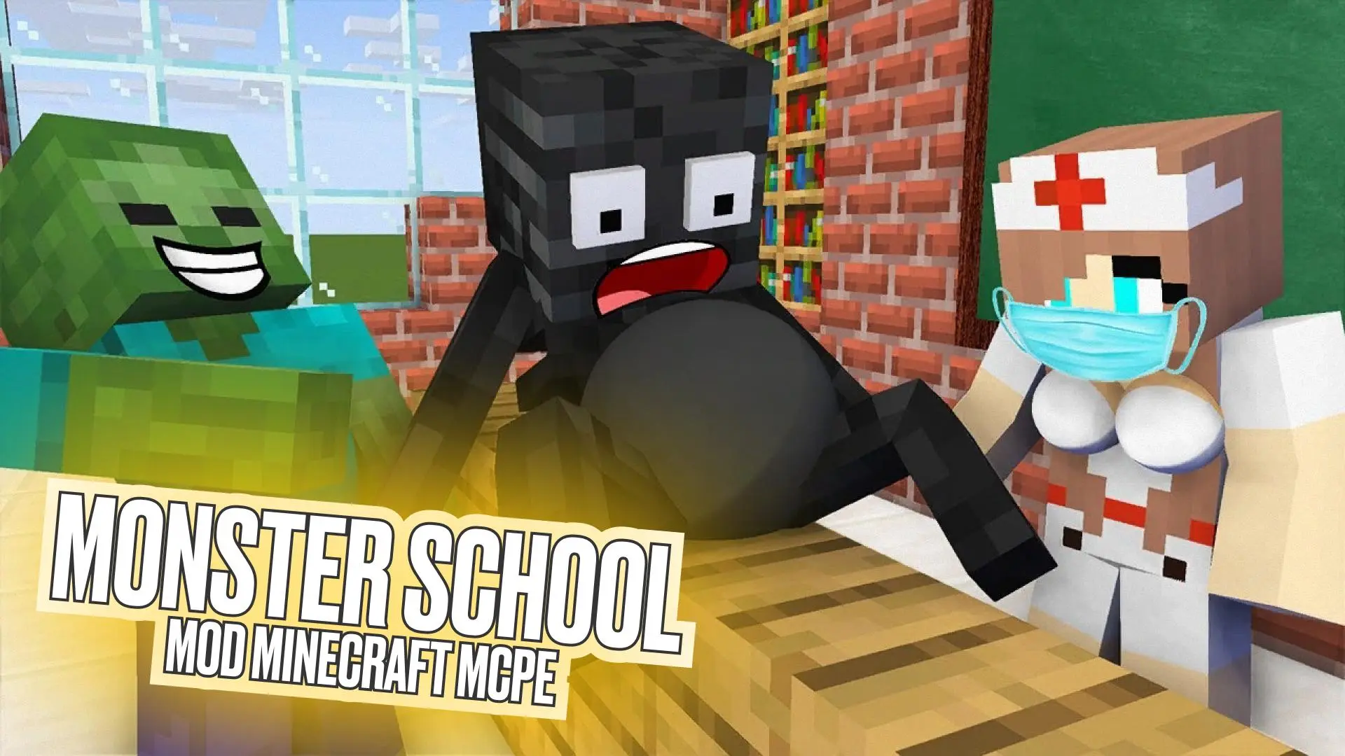Download Monster School Minecraft MCPE android on PC
